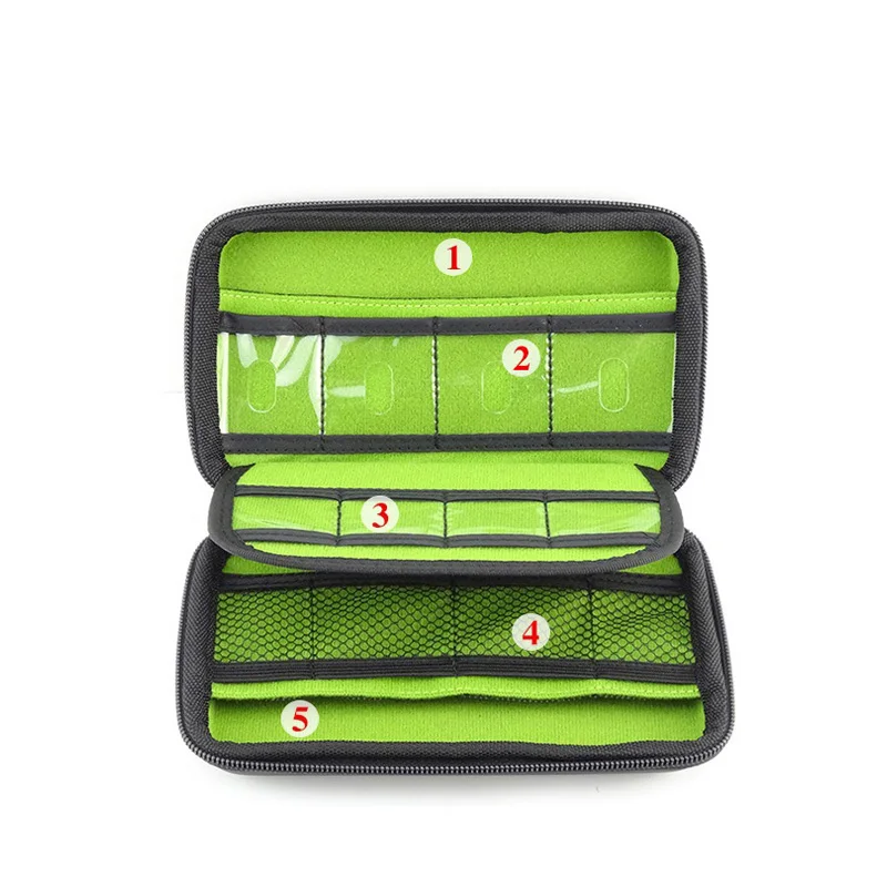 Водонепроницаемый Портативный Ева жесткий диск наушники USB Flash Случае цифровой