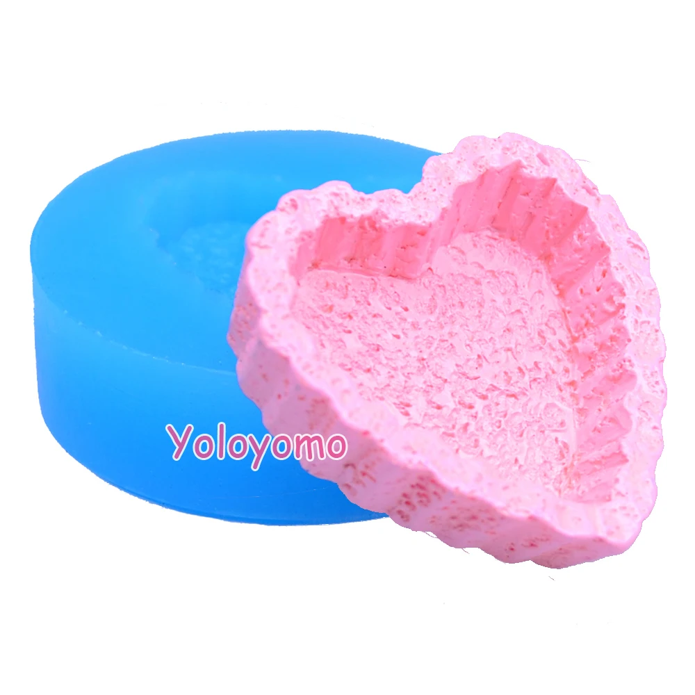 Q180YL 30 8 мм капкейк сердечко Tart/Нижняя силиконовая форма-форма для торта помадка