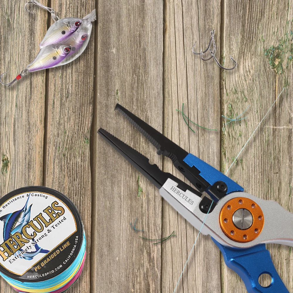 Hercules рыболовные плоскогубцы многофункциональные из нержавеющей алюминиевого