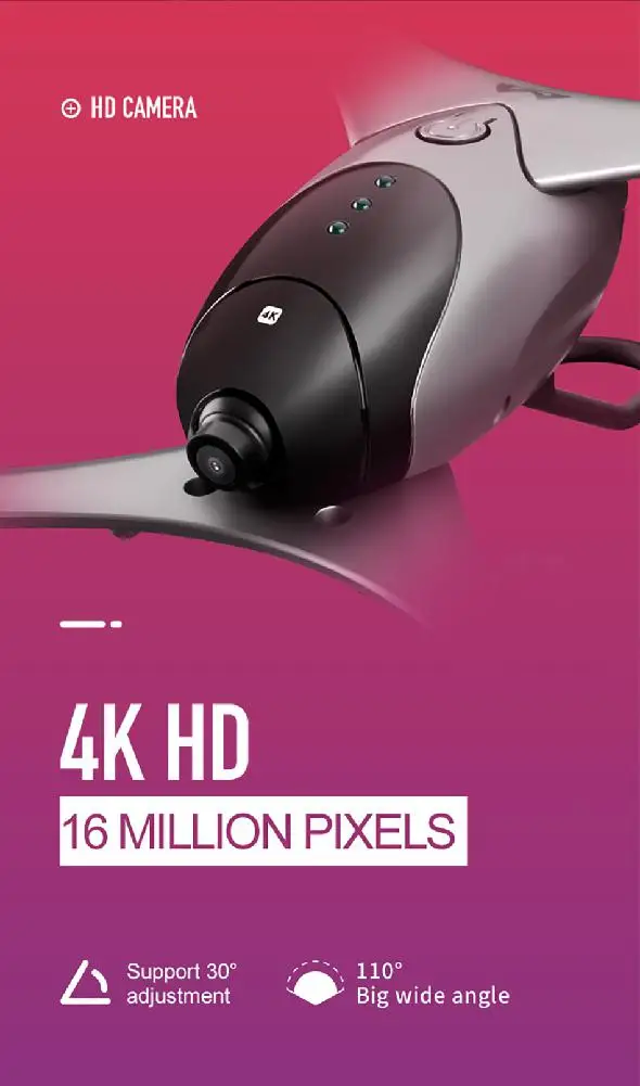 SMRC M6 Следуйте за мной Квадрокоптер карманные Дроны с камерой HD 4 K/1080 P RC самолет Квадрокоптер гоночный Вертолет FPV гоночный Дрон игрушки