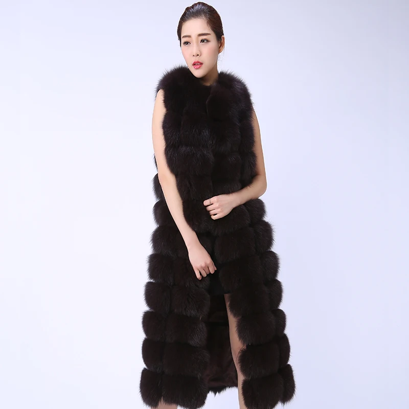 Новый бренд действительно высокое качество меховой жилет из натурального