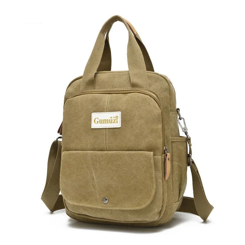 

Fashion Canvas Men's Handbag Vintage Shoulder Bag Sling Crossbody Bags For Man Tote Satchel Casual Travel Messenger Bag