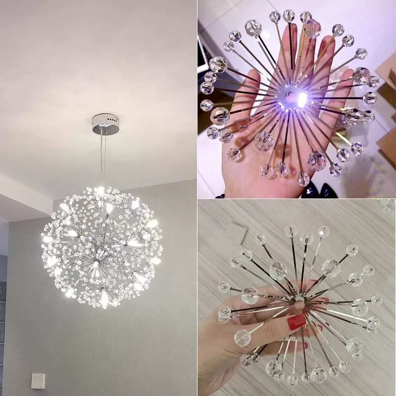 Современный светодиодный подвесной светильник Horsten в виде одуванчика с