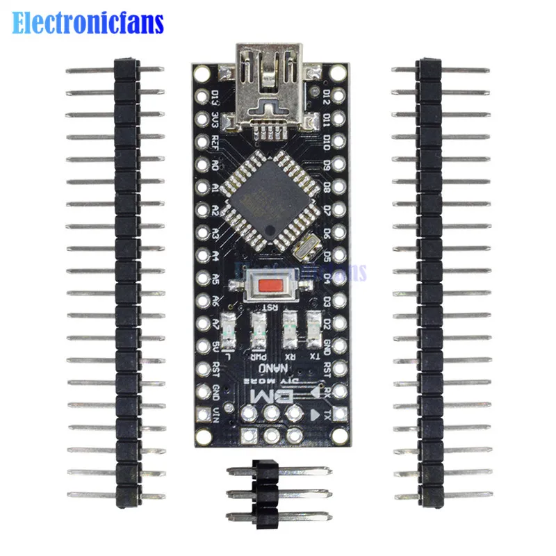 Плата контроллера Mini USB PL2303TA Nano 4 0 3 ATmega328P плата для Arduino 5 в 16 м драйвер комплект