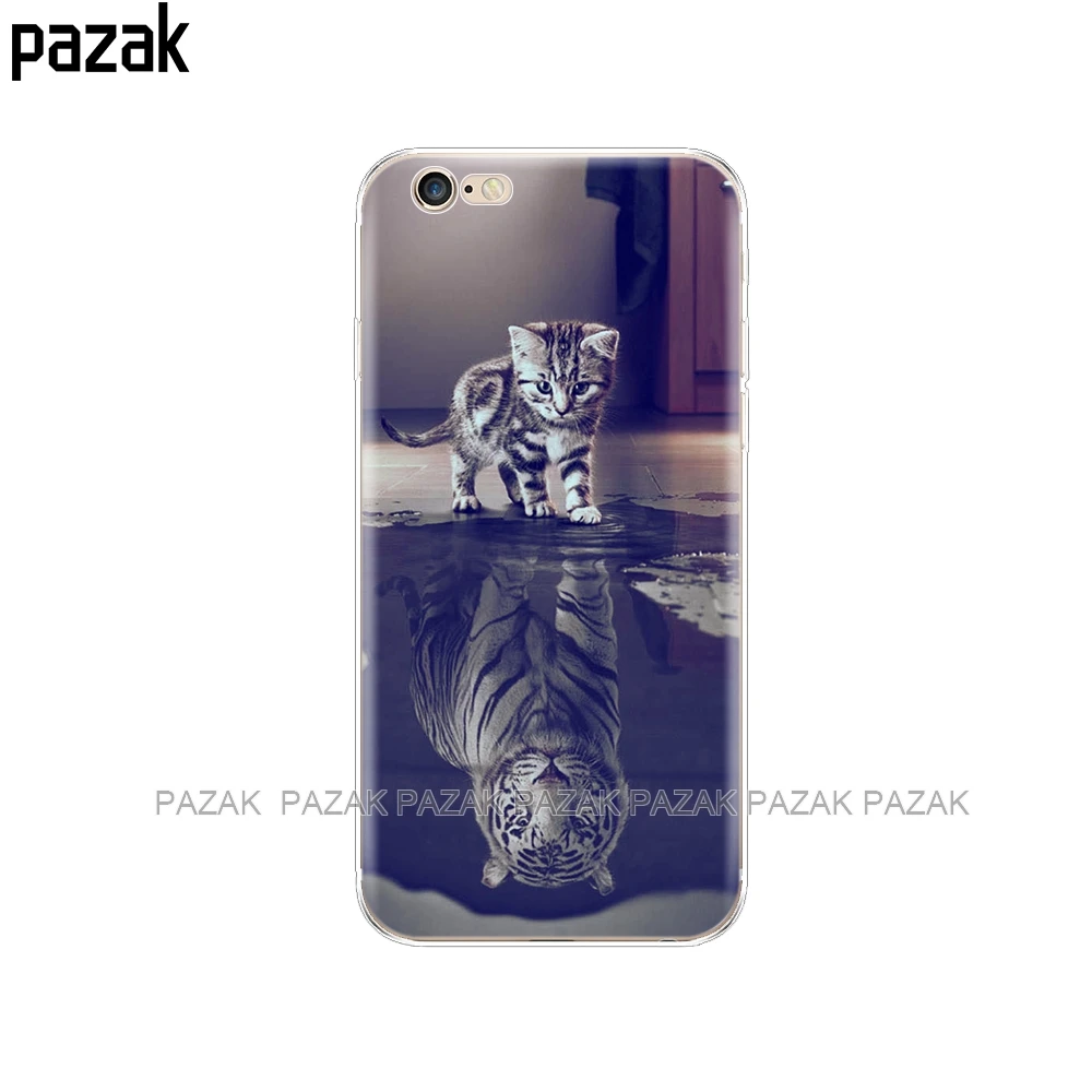 34340 Мягкий силиконовый чехол для iphone 5s, 5 s, se, 6, 6s, чехол, оболочка, чехол для Apple iphone 6s plus, сумка, чехол, чехол, etui, бампер, рисунок - Цвет: 34340