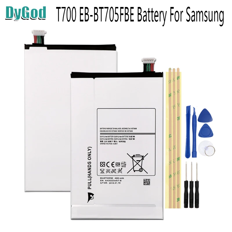 Аккумулятор для планшетов Samsung GALAXY Tab S 4900 T705 T700 8 4 мАч|Аккумуляторы мобильных