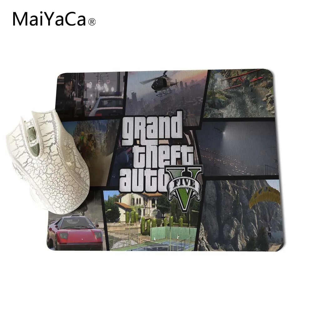 MaiYaCa GTA V Grand Theft Auto V Rockstar Games компьютерный игровой коврик для мыши геймер игровые коврики
