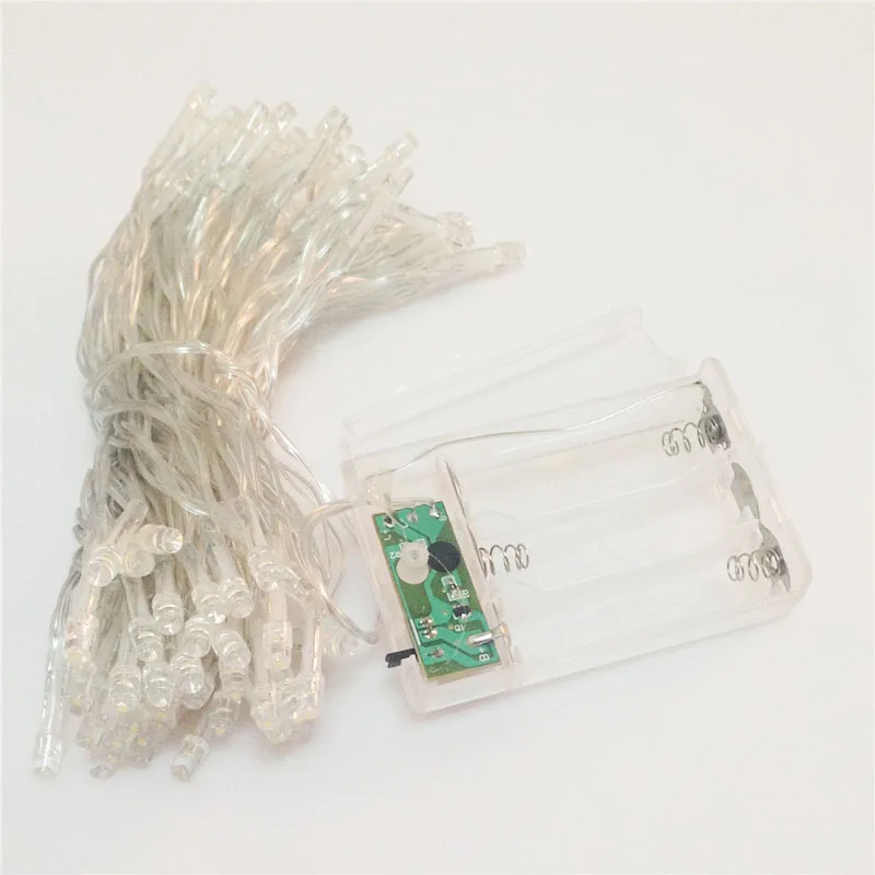 Светодиодная гирлянда 5 м Рождественская Свадебная Домашняя вечеринка