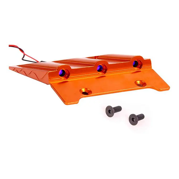 Baja CNC пластина для крыши из сплава со светодиодной подсветкой 1/5 HPI KM ROVAN 5B RC