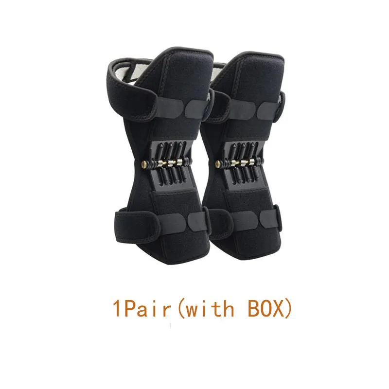 1Pair with box Aptoco, дышащие, Нескользящие наколенники для поддержки суставов, подтягивающие наколенники, забота о мощном отскоке, пружинная сила, наколенник VIP LINK - Цвет: 1Pair with box