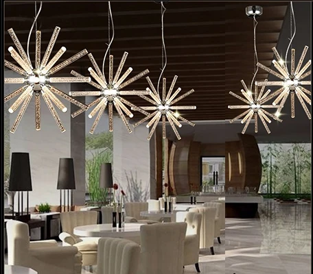 Новый Одуванчик droplight Ресторан спальня шар морской урчин mall hotel engineering Ежик | Лампы