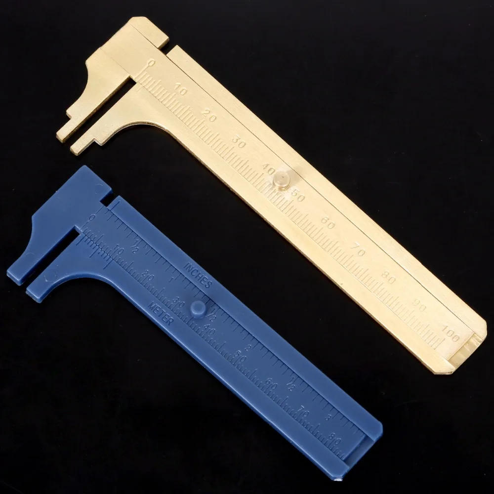 Лидер продаж! Верньерный калибр в виде мини-пластмассы/меди размер 80 100 мм |