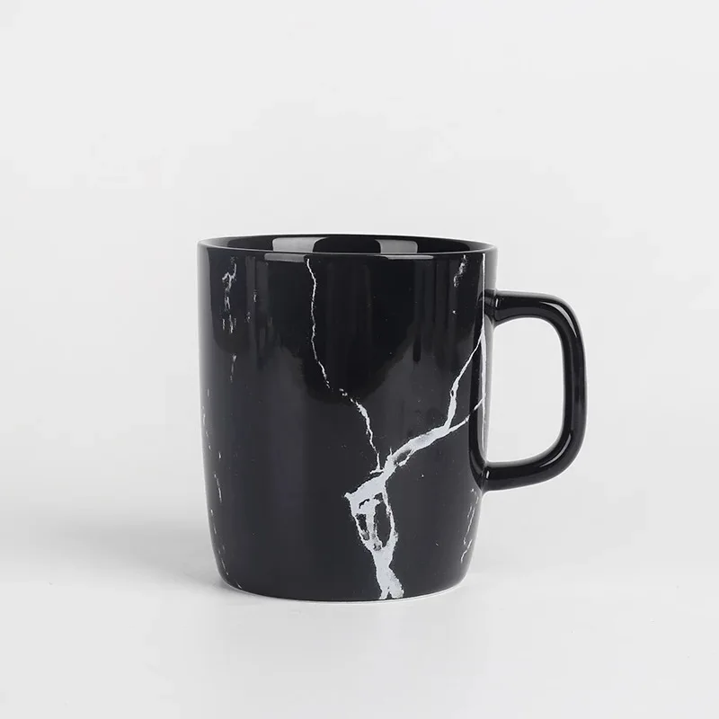 450 мл креативная простая керамическая кружка с мраморным узором чашка для мытья