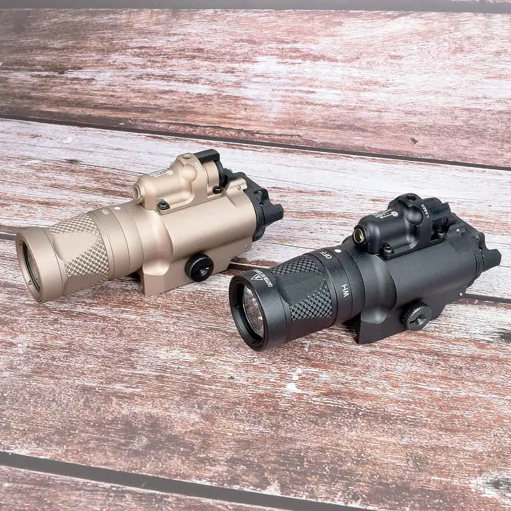 Охотничий Тактический пистолетный светильник X400V комбинированный красный лазер