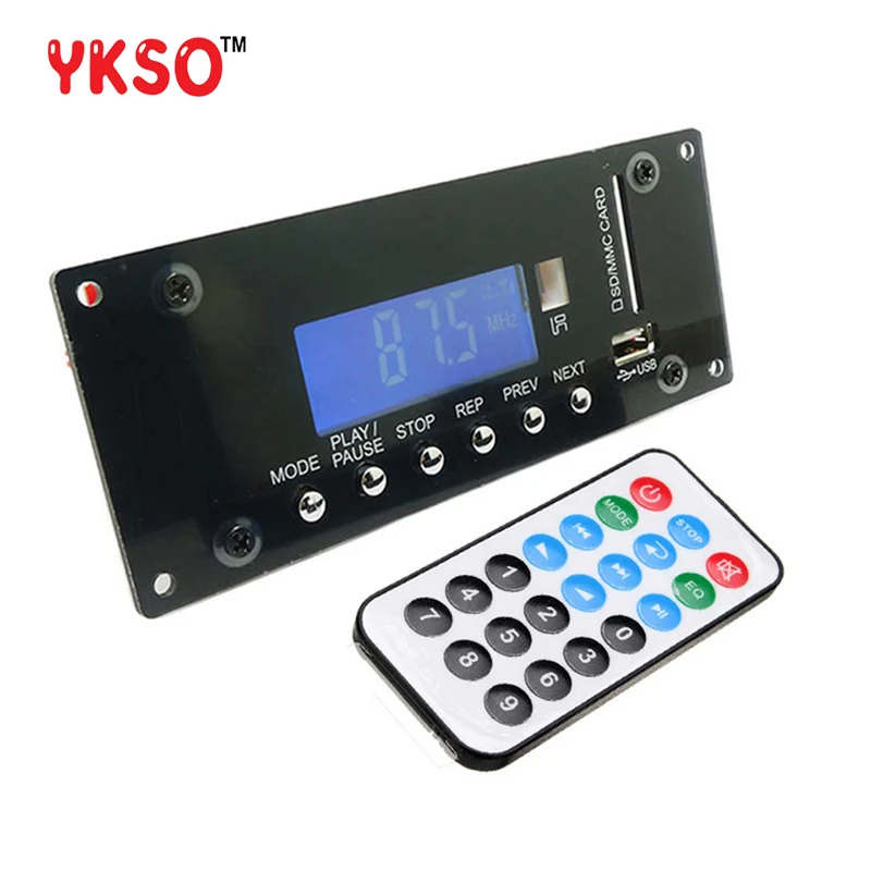 YKSO Bluetooth 4 0 MP3 декодирующая плата DAC аудио модуль mp3 плееры аксессуары В 12 для