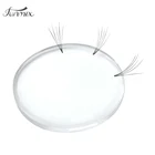 10 шт. новая мини прозрачная подставка для ресниц, толстая силиконовая подставка для ресниц, держатель для ресниц, инструмент для наращивания ресниц, Круглый Стиль