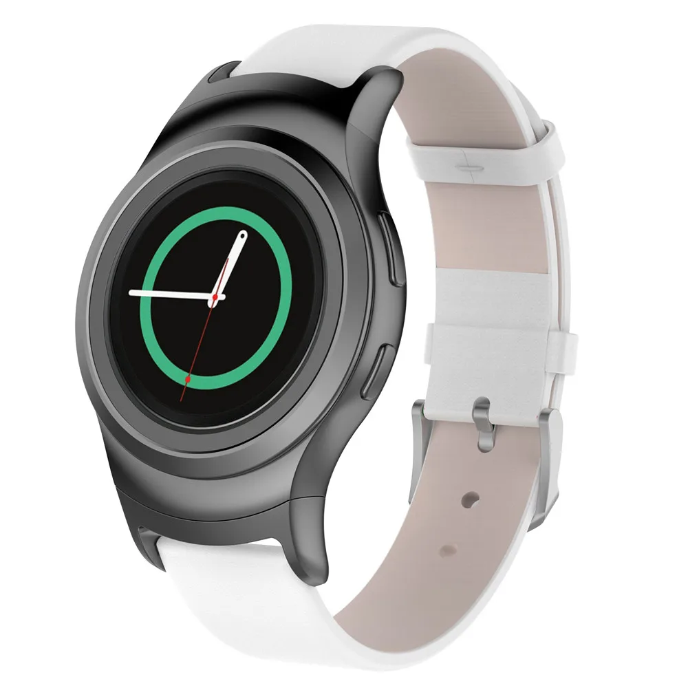 Ремешок для часов кожаный ремешок Samsung Gear S2 с адаптером | Наручные часы
