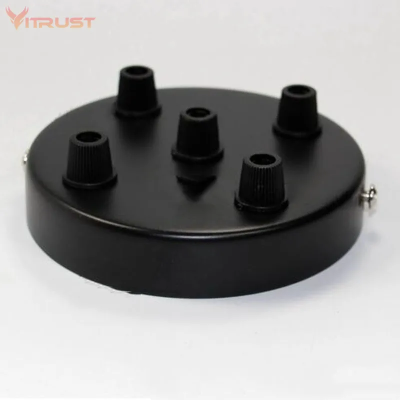 DIY цоколь лампы Винтаж Потолочная пластина лампа мульти розы подвесной