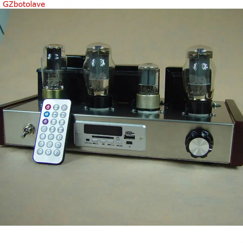 JBH 6N9P 6P3P ламповый усилитель USB MP3 декодер HIFI одиночный ламповый усилитель готовой продукции JBH6P3PSUF