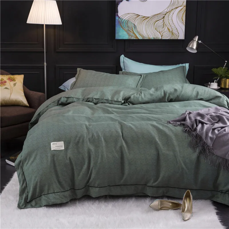 4 шт. современный стиль набор постельного белья пододеяльник простыня наволочка