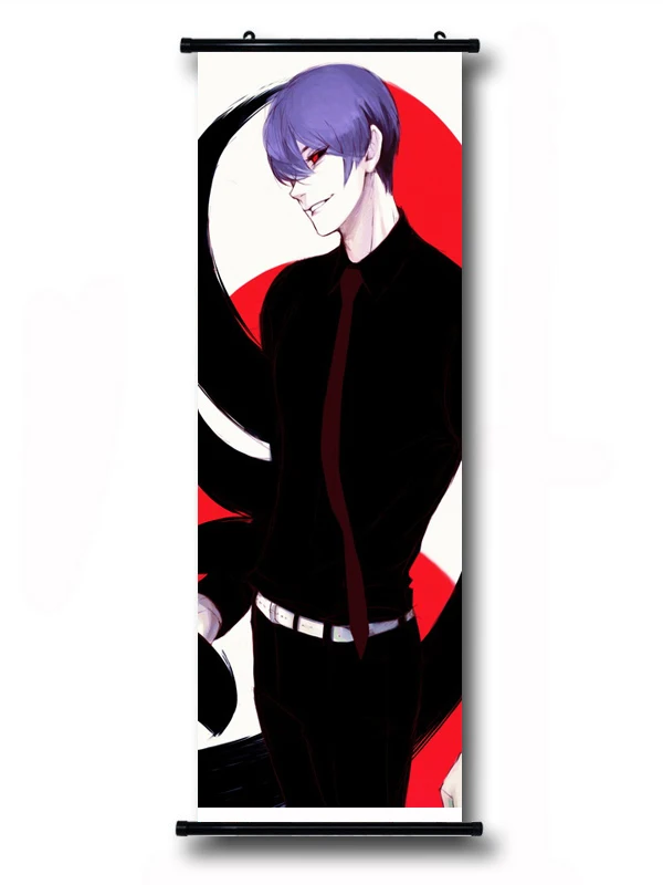 

Токийский Гуль аниме Tsukiyama Shu 105*40 см настенный плакат с прокруткой #40183