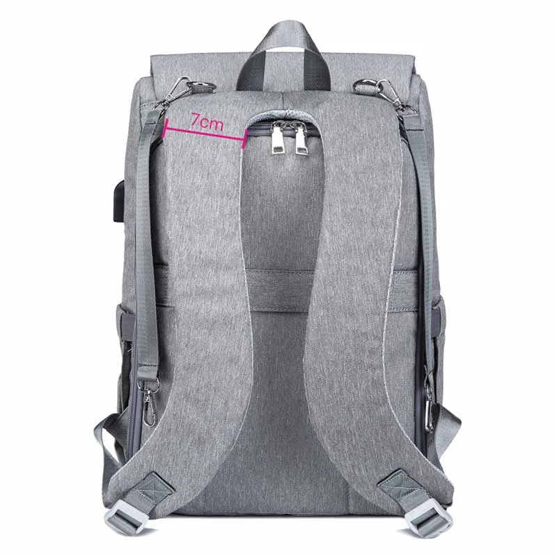 Сумка для подгузников рюкзак мамы 2019 USB ухода за ребенком сумки кормления модный