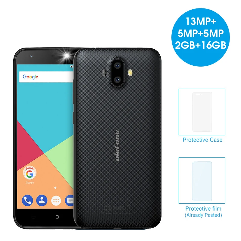 Чехол-накладка Ulefone S7 Pro 5 0 дюймов HD Мобильный телефон Android 7 MTK6580 4 ядра 2 Гб