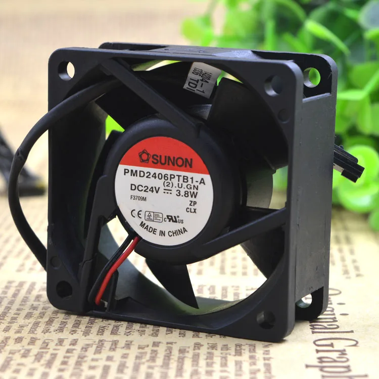 Чехол ADDA SUNON PMD2406PTB1 A 24V 3 8 W 6CM 6025 с шарикоподшипником и осевым потоком