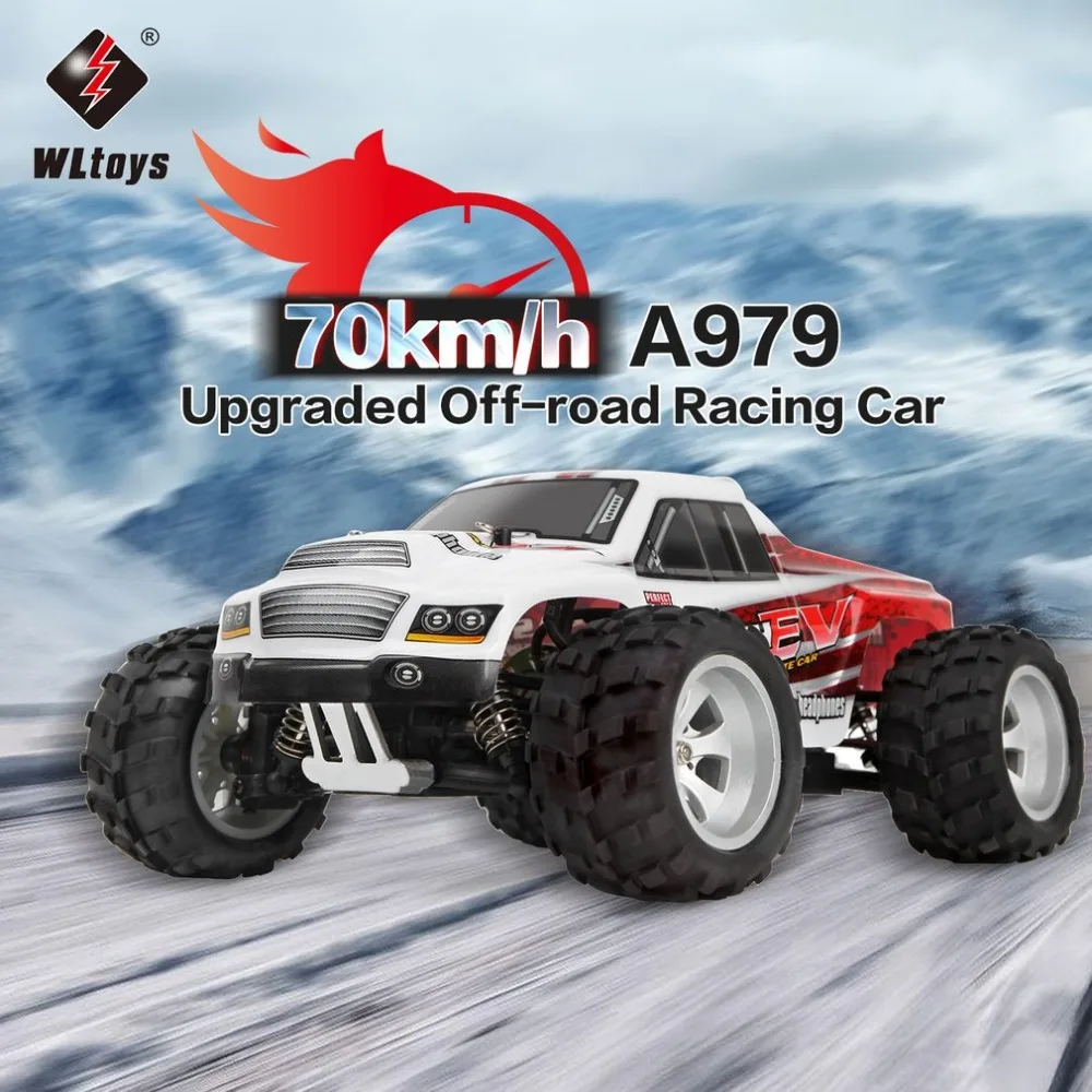 WLtoys A979 B 2 4 ГГц 1/18 масштаб полный пропорциональный 4WD RC автомобиль 70 км/ч высокая