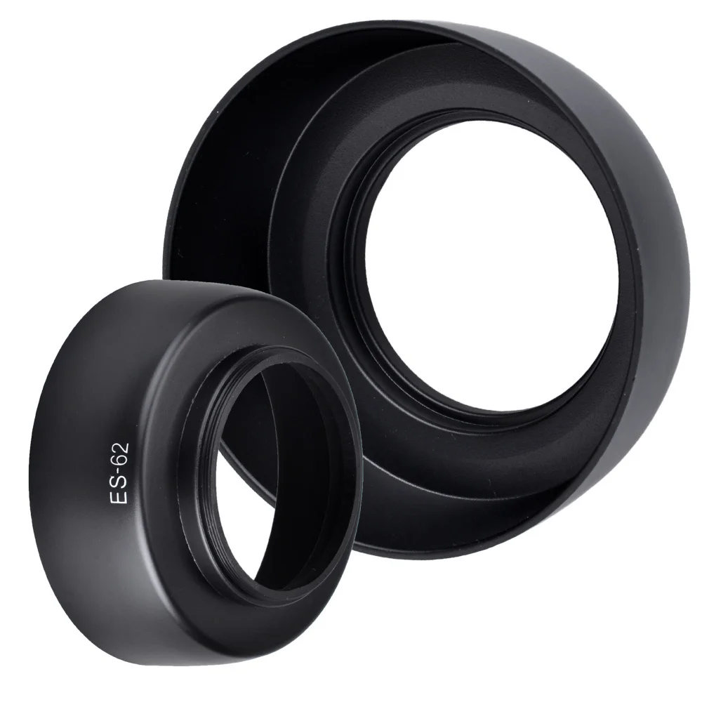 Бленда для объектива камеры 52 мм ES-62 Резьбовое крепление T3i T4i 500d 550d 600d 650d 700d 100d 60d 70d