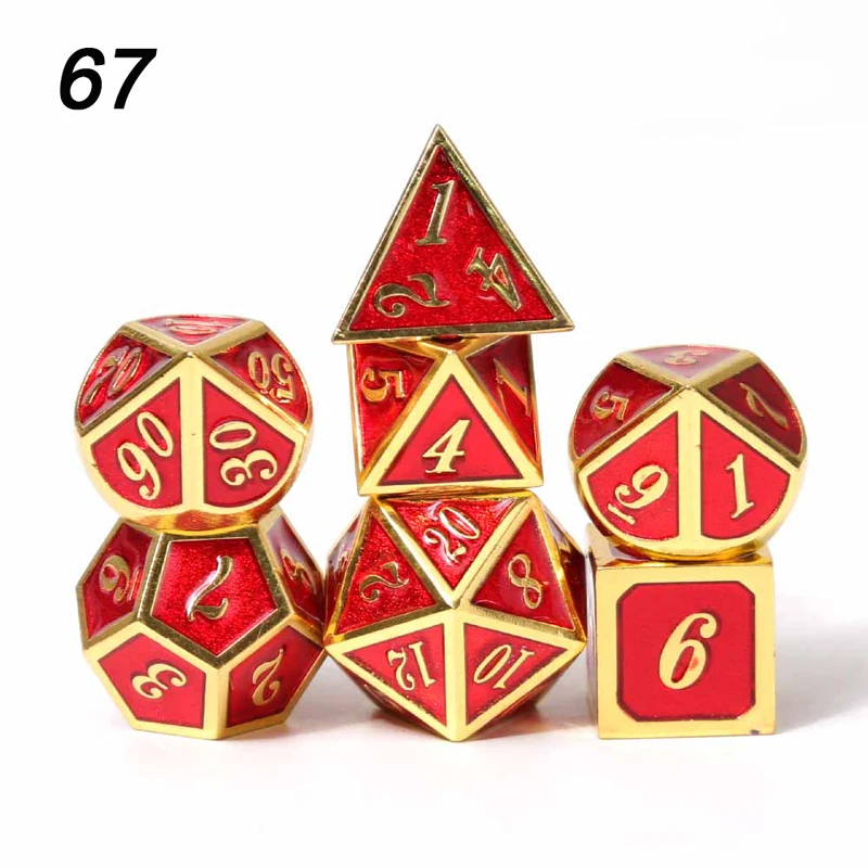 Chengshuo игральные кости DND Металл РГП набор многогранных подземелья и дракон d20 10 8 зеленые настольные игры цинковый сплав зеленый цифровой рисунок кости
