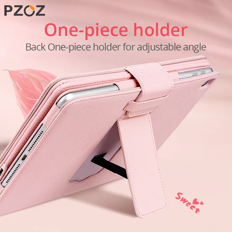 PZOZ чехол для Apple iPad Pro 9,7 10,5 дюймов Новинка iPad mini 5 4 3 Air 1 2 защитный чехол с Чехлы C клавиатурой Bluetooth