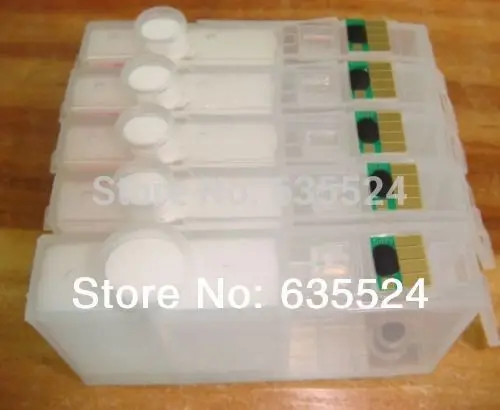 Free shipping 564 5Colors refillable ink cartridges printer Photosmart C6380 for HP cartridge refill with ARC chips | Компьютеры и
