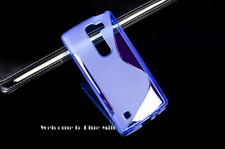 TARYTAN, мягкий ТПУ чехол для телефона LG Spirit 4G LTE H420 H440Y H422, чехол, задняя крышка, оболочка H440N C70, защитный чехол - Цвет: blue