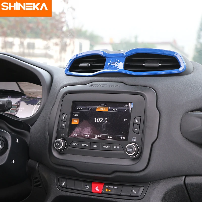 SHINEKA ABS Автомобильная интерьерная приборная панель кондиционер вентиляционное