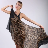 jinjin qc 2019 autumn and winter fashion leopard scarf women scarves and wraps echarpe foulard femme drop shipping