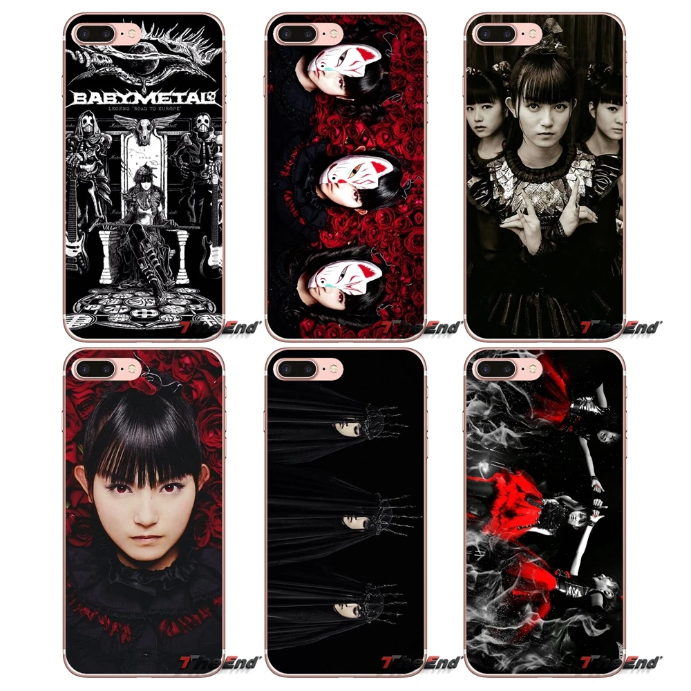 Babymetal JP girl idol металлический ремешок мягкий чехол для Huawei Honor 7X V10 6C V9 6A Play 9 Mate 10 Pro Y7 Y5