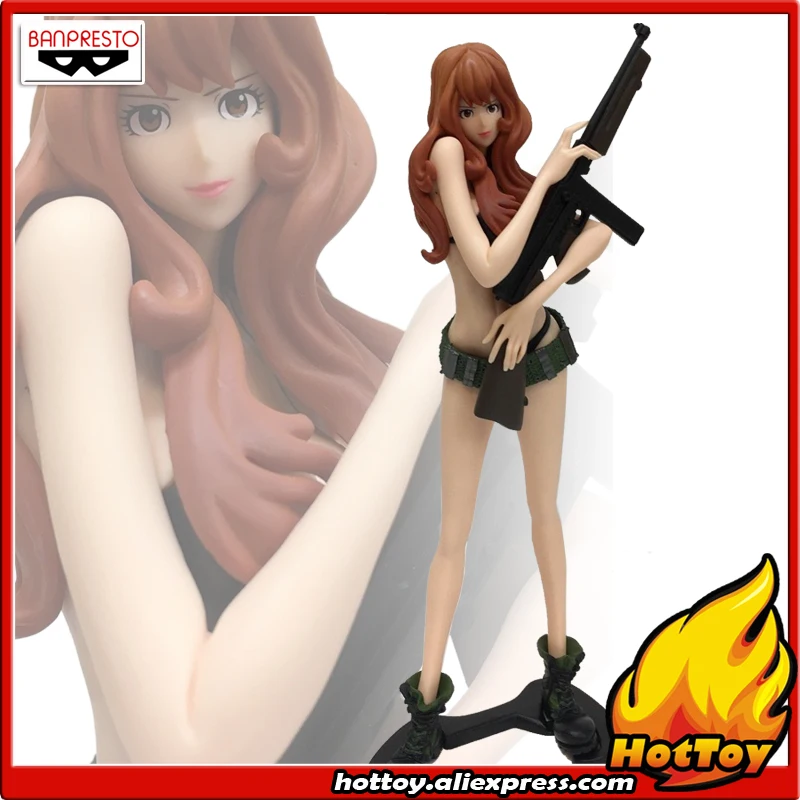 100% оригинальная Коллекционная Фигурка Banpresto с блестками и гламурами Fujiko Mine из LUPIN