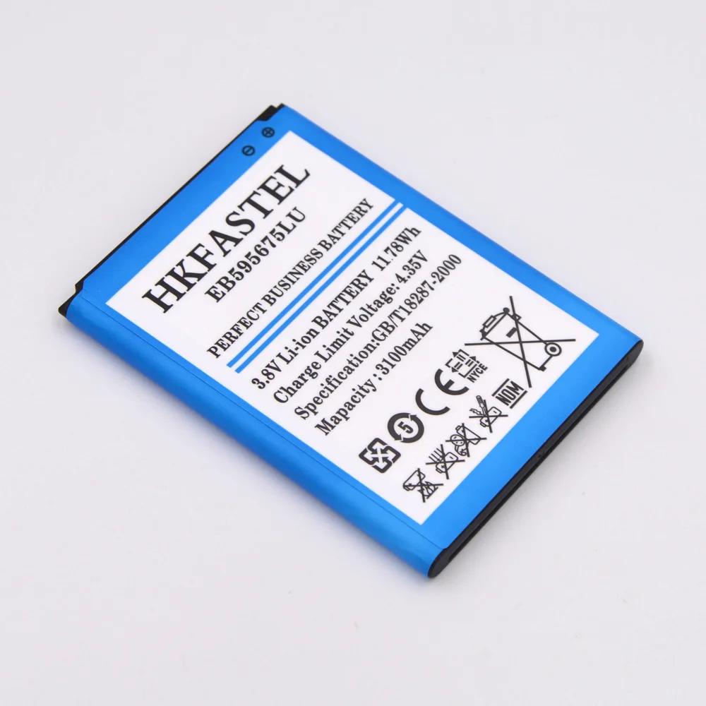 HKFASTEL Новый EB595675LU Батарея для samsung GALAXY Note 2 II N7100 E250 LTE N7105 N7102 T889 L900 Аккумуляторы