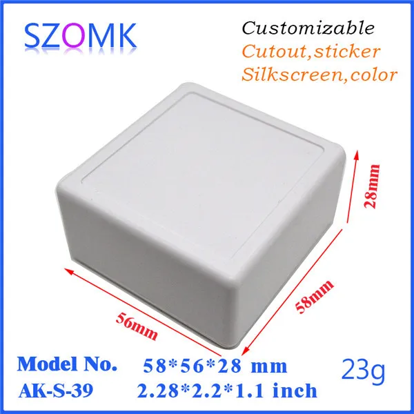 Распределительная коробка из АБС-пластика для корпуса печатных плат маленькая