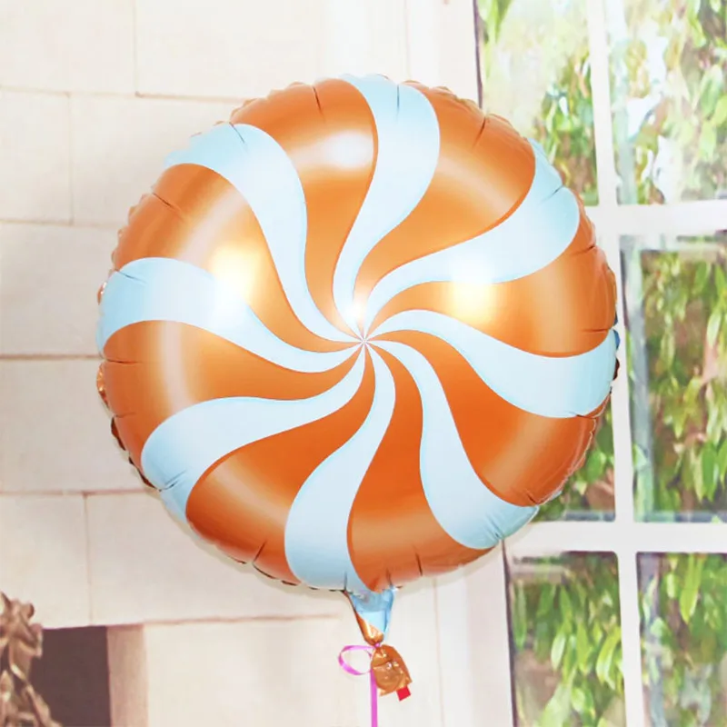 Распродажа 5 шт./лот 18 дюймов круглые цветные шары из фольги для украшения свадьбы