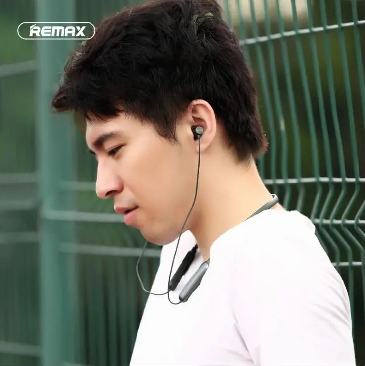 Remax RB-S17 Bluetooth одежда для шеи Спортивные Повседневные наушники спортивные