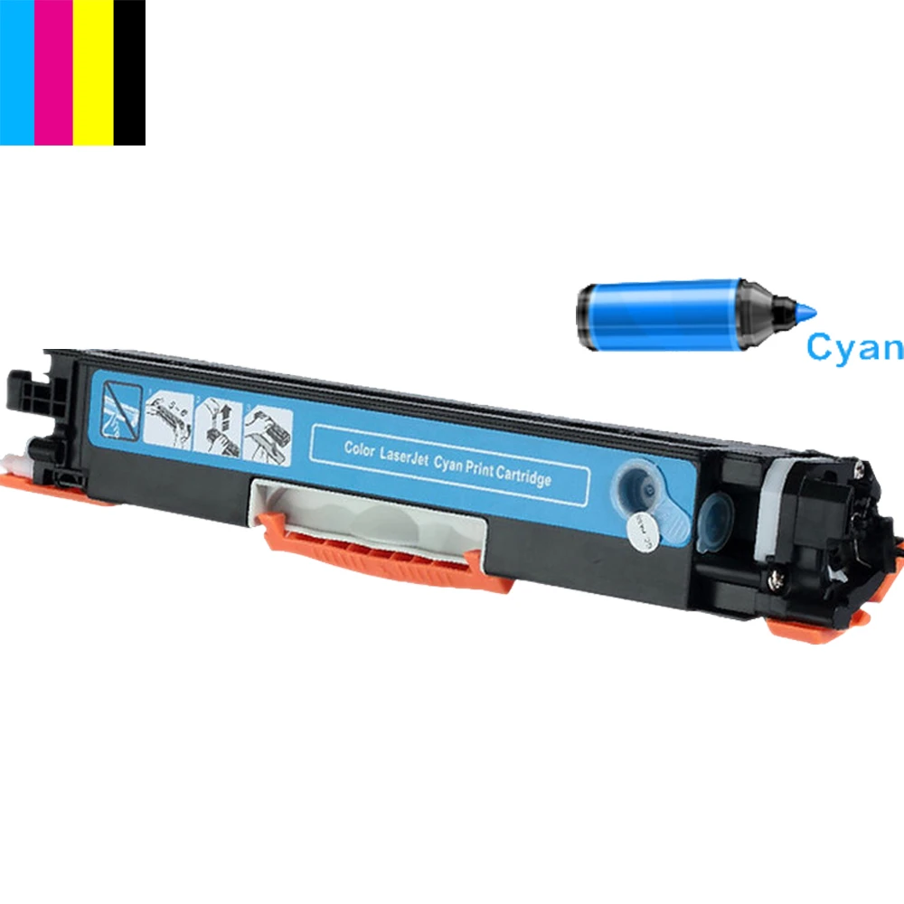 CE310A CE311A CE312A ce313 126a Совместимость многоразового картриджа для HP LaserJet Pro CP1025 CP1025nw