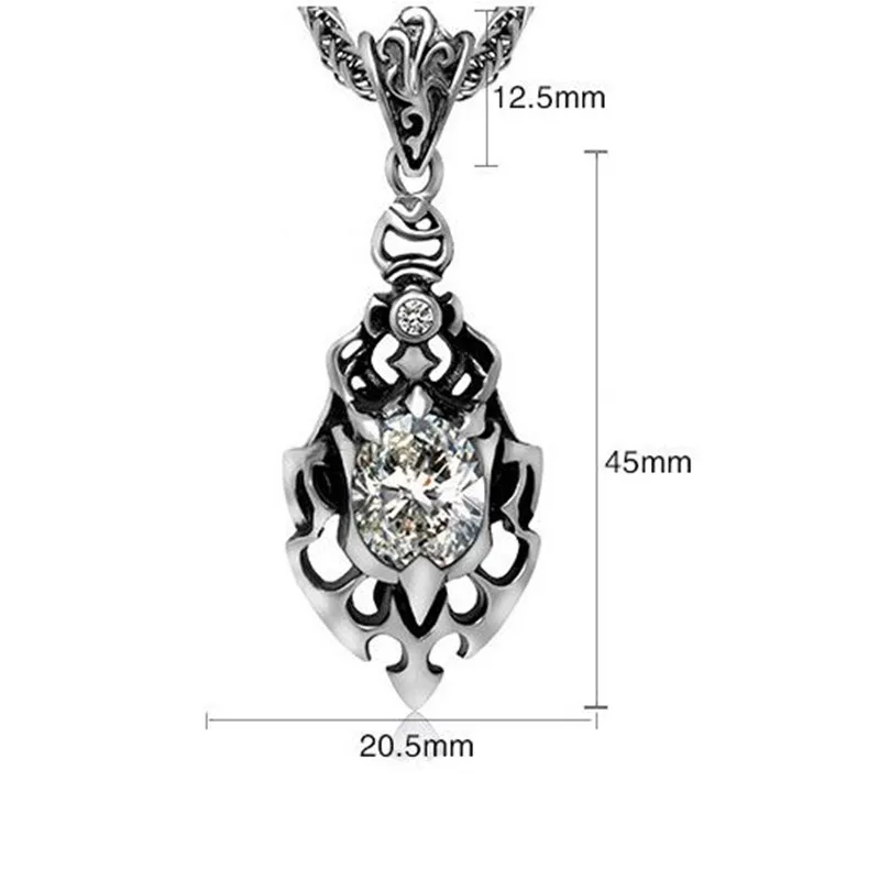 Titanium Steel Hot as Fire Passionate Flame Ladies Fashion Pendant Necklace Sweater Chain Personality Jewelry | Украшения и