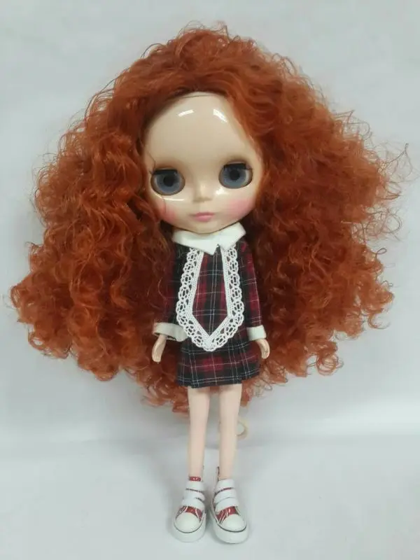 Бесплатная доставка афро волосы новая кукла Blyth (RDFT 704) | Игрушки и хобби