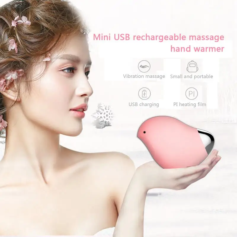 Мини зарядка рук грелка USB Новый массаж Многофункциональный Зимний креативный