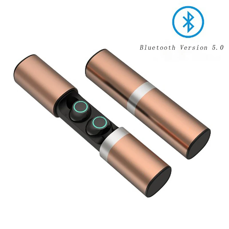 Стерео наушники Smart Bluetooth 5 0 бинауральные с шумоподавлением водонепроницаемые