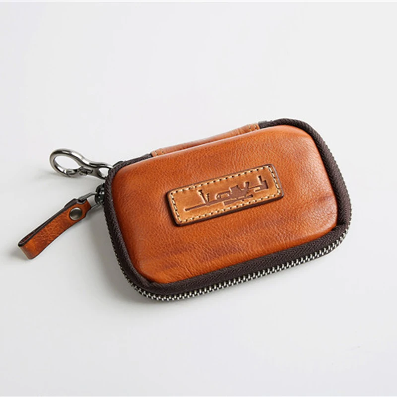 Кошелек для ключей SIMLINE из натуральной кожи мужские и женские бумажники