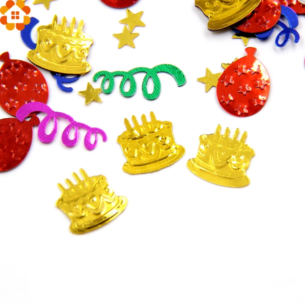 30 г/пакет с днем рождения блестящие конфетти пластиковое Дети День