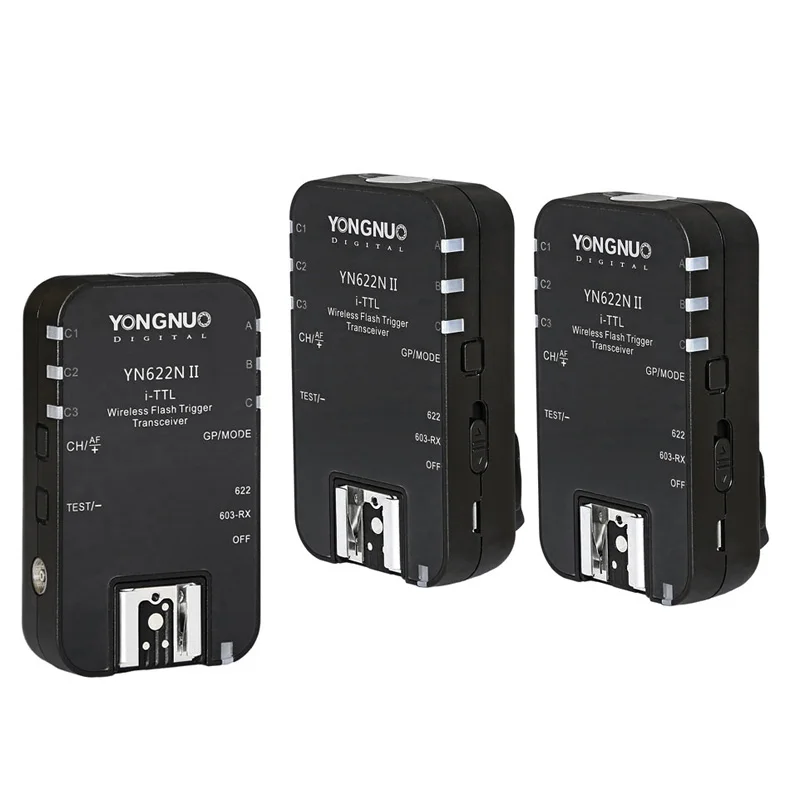 Беспроводной трансивер YONGNUO YN622N II TTL 2 4G i-TTL HSS Flash Trigger для DLSR Nikon Speedlite YN565EX YN568 SB910 SB800